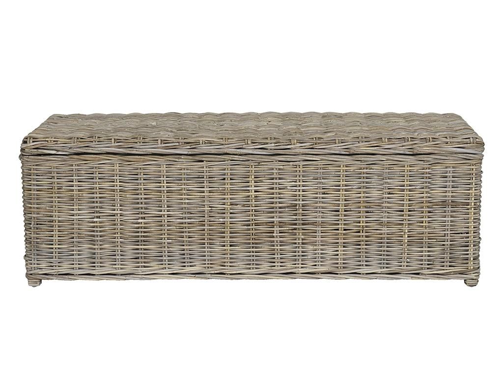 GAO Aufbewahrungsbox aus Kubu-Holz - 130 × 45 × 44 cm (L × Produktbild 