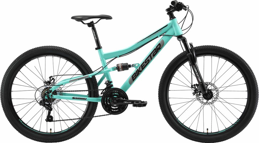 BIKESTAR Fully Mountainbike 26 Zoll | 15 Zoll Rahmen, 21 Produktbild 2
