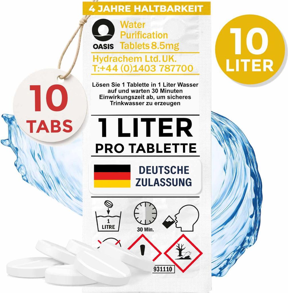 Wicked Chili 10 Stück 1 Liter Wassertabletten zur Produktbild 
