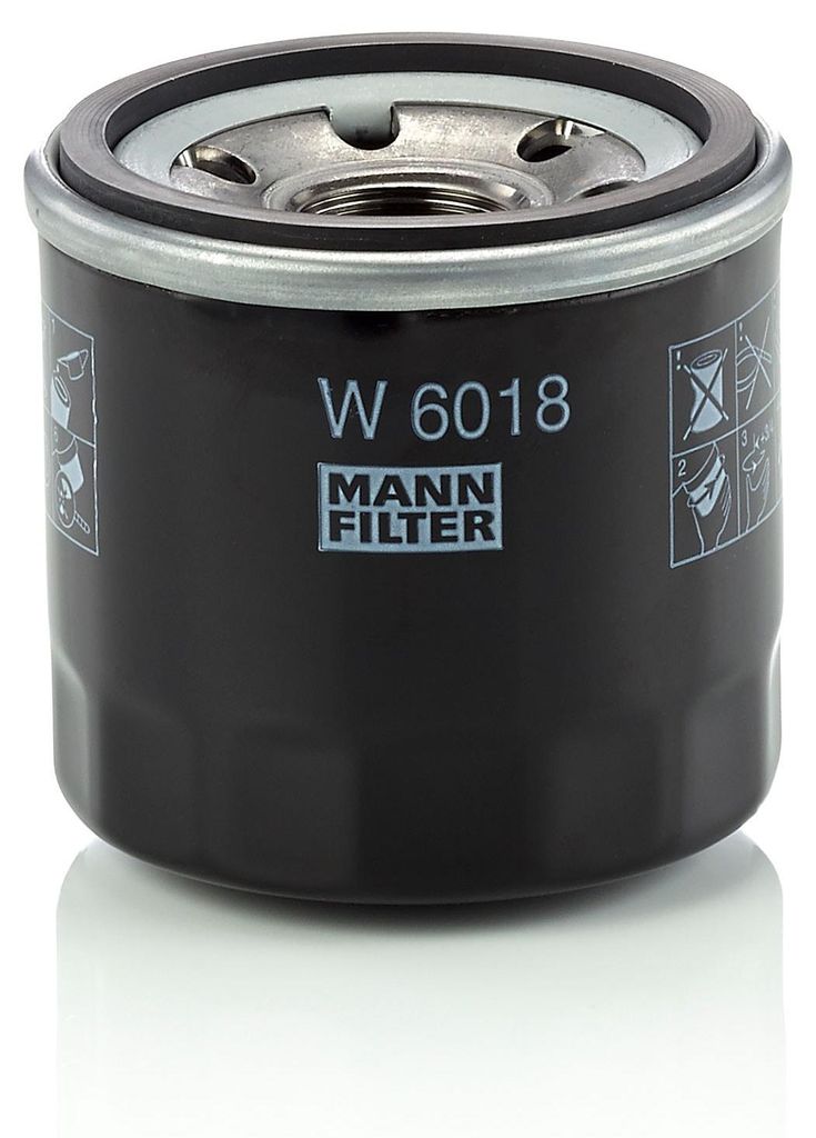 MANN Ölfilter Patrone für Mazda 2 3 6 CX-3 CX-5 MX-5 Produktbild 