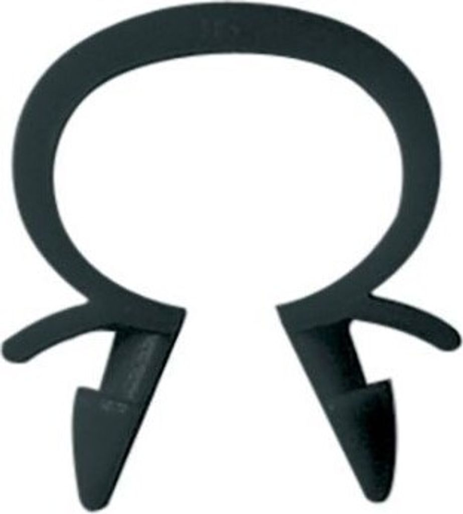 25x RESTAGRAF Clip Zier- / Schutzleiste 360 passend für PEUGEOT 307 CC (3B) 8mm 15mm
