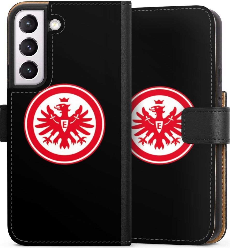 DeinDesign Klapphülle für Samsung Galaxy S22 Handytasche Lederhülle Tasche Adler Eintracht Frankfurt SGE