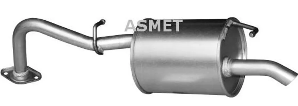 Silencieux Arrière Haute Durabilité ASMET 20014 compatible 174300Q020