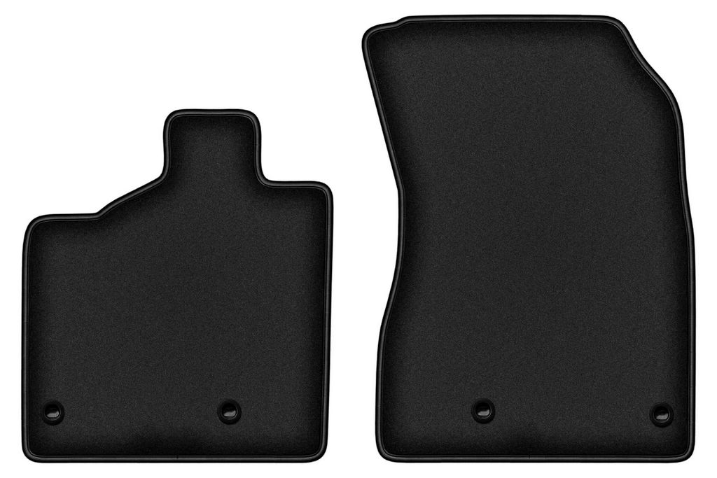 Premium vordere Fußmatten Velours schwarz 2 tlg. für: MG 4 2022- Elektro
