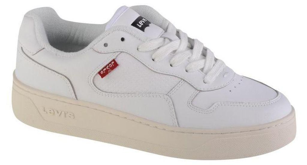 Levis - "Glide" Sneaker für Damen, Leder PP10329 (39,5 EU) (Weiß)