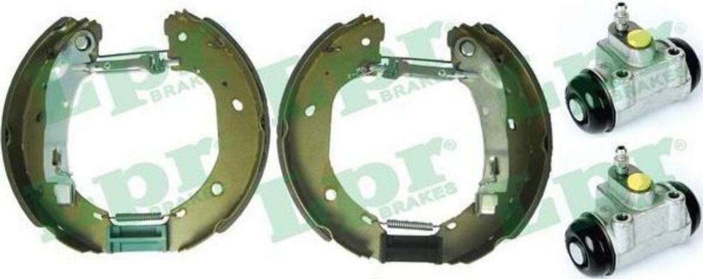 LPR OEK571 Bremsbackensatz OE kompatibel mit Jumper, Ducato, Boxer