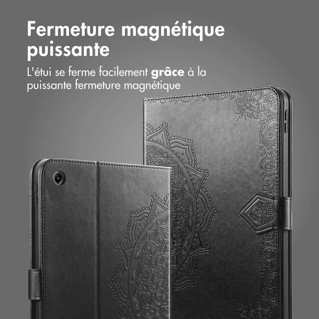 Cover Tablet Samsung Galaxy Tab A11 Plus Mandala Nero - imoshion Kids Friendly - 8