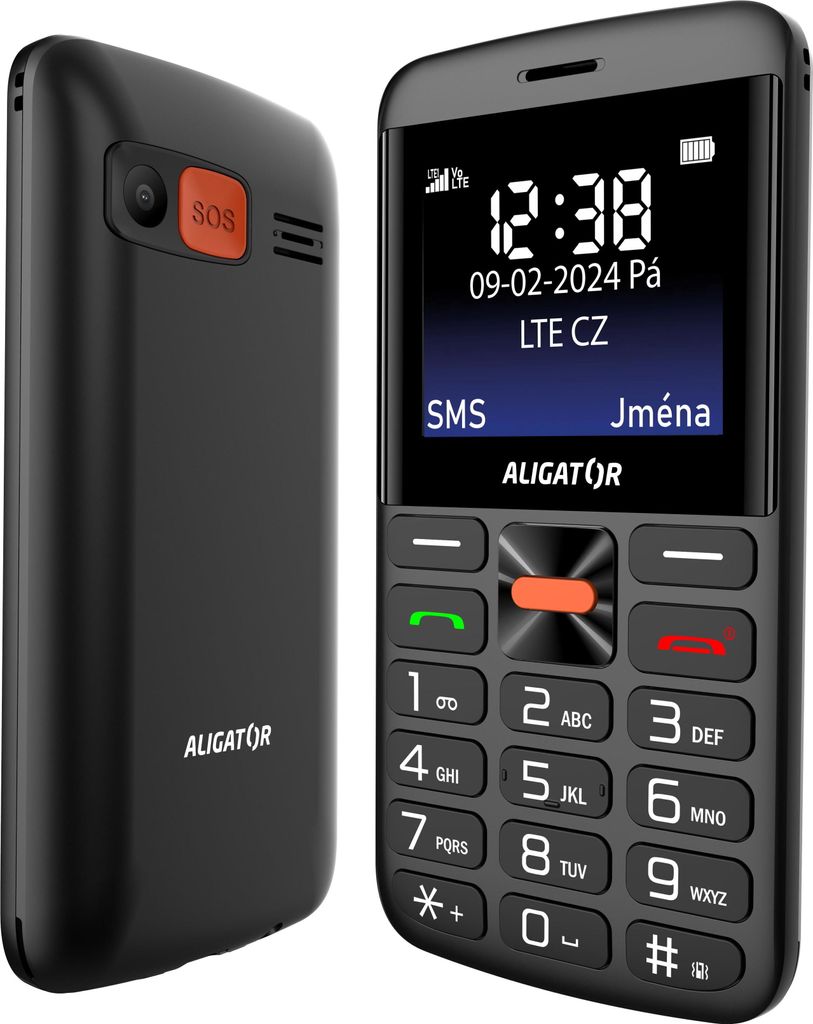 Aligator A910 4G Senior schwarzer Ladeständer