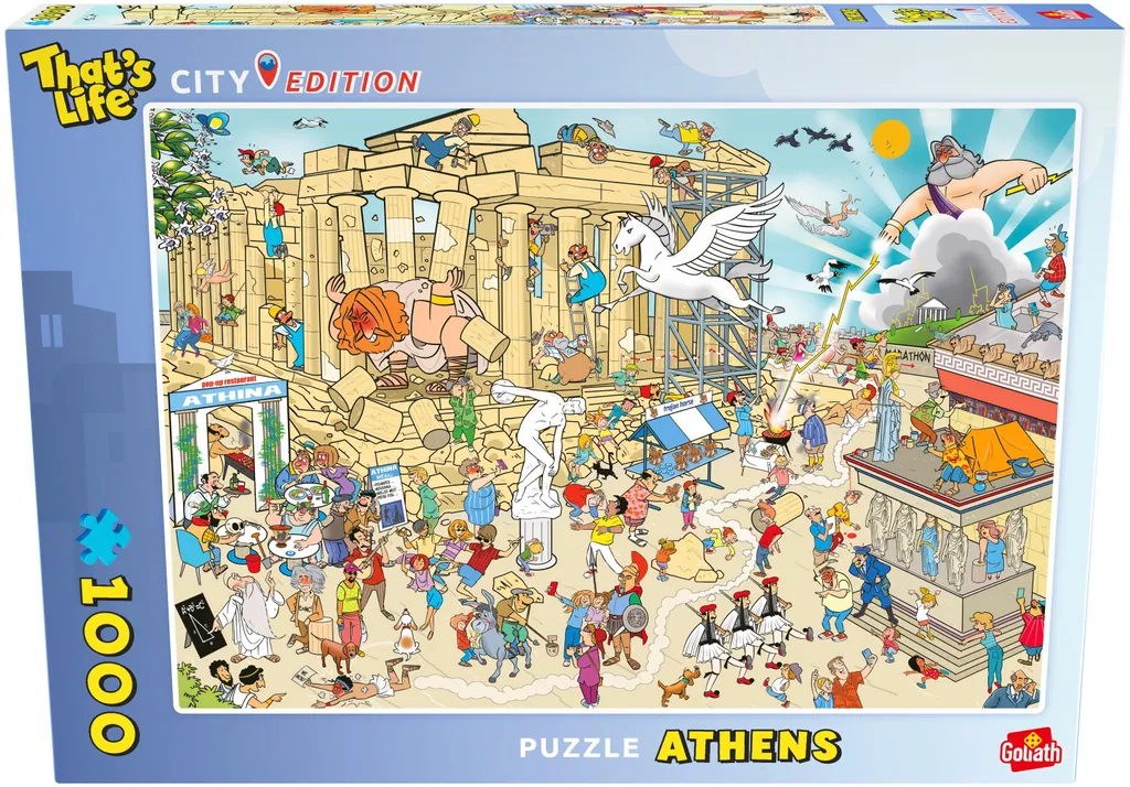Puzzle 1000 pièces pour activité en famille et soirée calme dès 7 ans