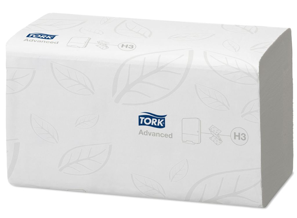 TORK Advanced Handtuchpapier 230 x 230 mm weiß Z-Falz
