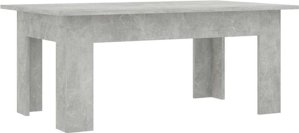 vidaXL Konferenční stolek Concrete Grey 100x60x42 cm Obrázek produktu 