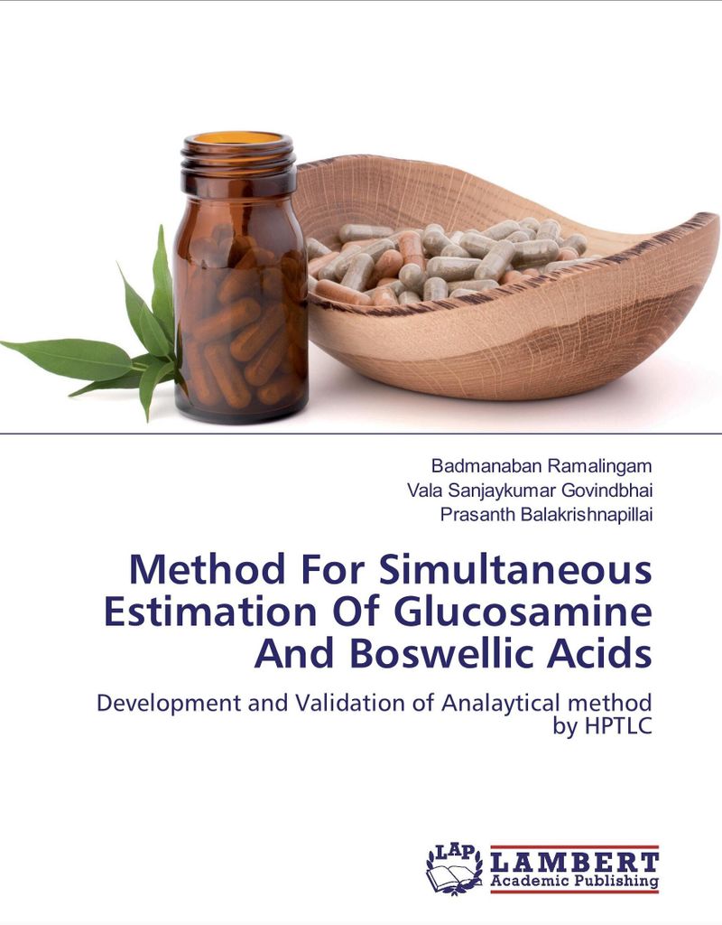Method For Simultaneous Estimation Of Glucosamine And Boswellic Acids
