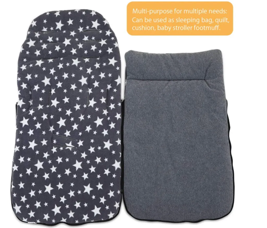 Elmi Baby-Fußsack Von Ricokids - Der Allrounder Für Kinderwagen & Winter