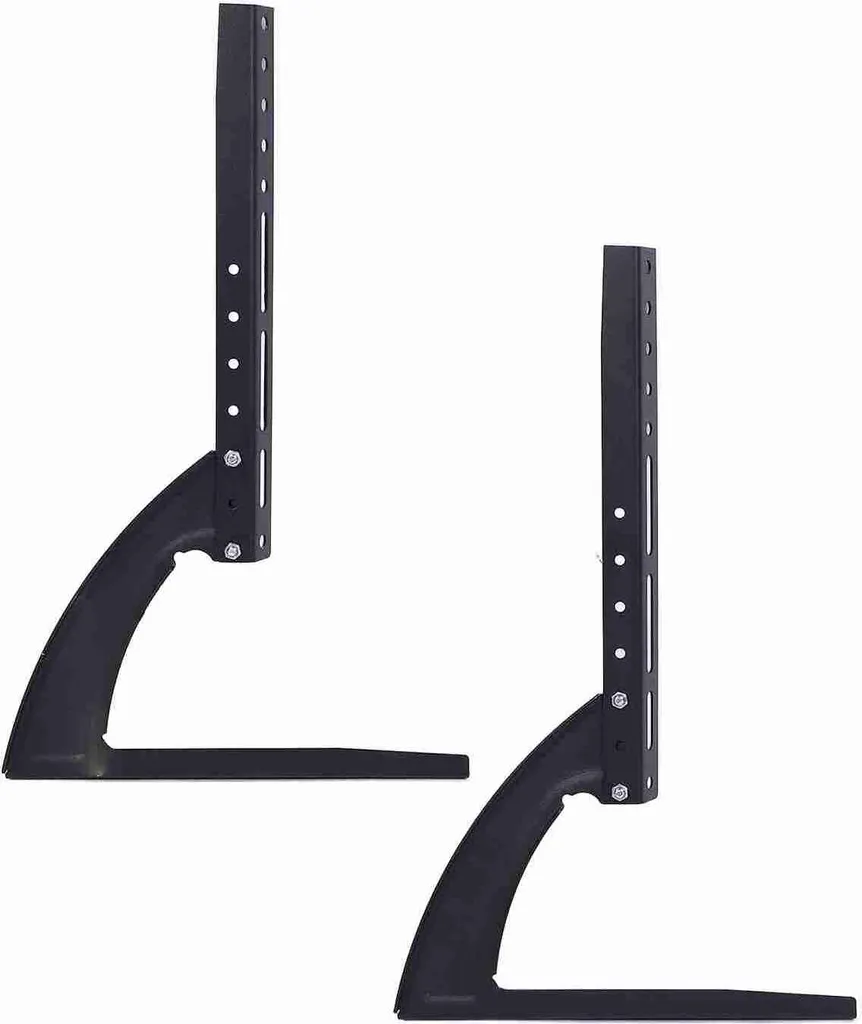 Support TV de bureau pour écran plat LED LCD idéal petit espace studio