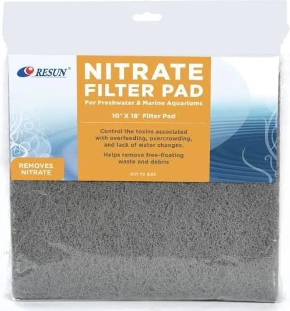 Pad d'élimination des nitrates pour aquarium - Tapis 45x25 cm filtrant