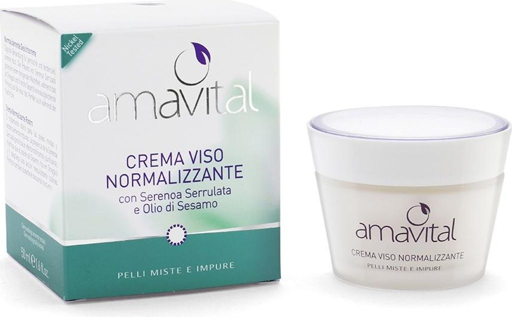 Amavital Normalisierende Gesichtscreme 50ml - Mischhaut und unreine Haut