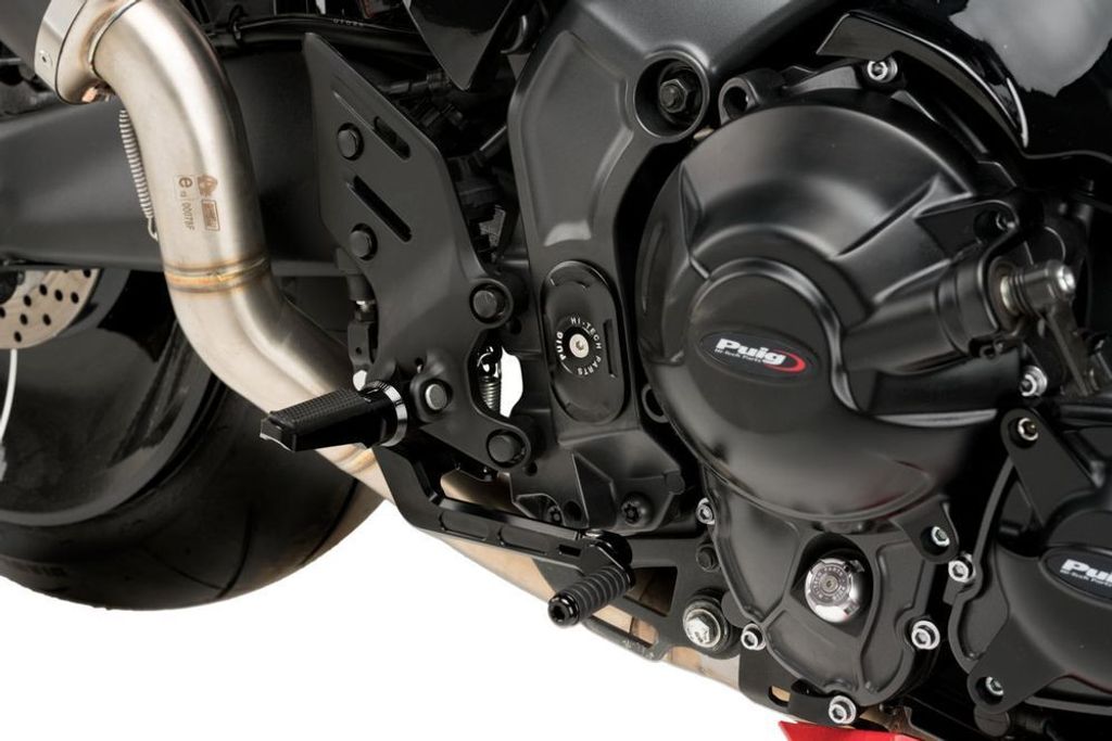 PUIG 21469N Verstellbares Gangschaltpedal passend fuer YAMAHA MT-09 SP Schwarz