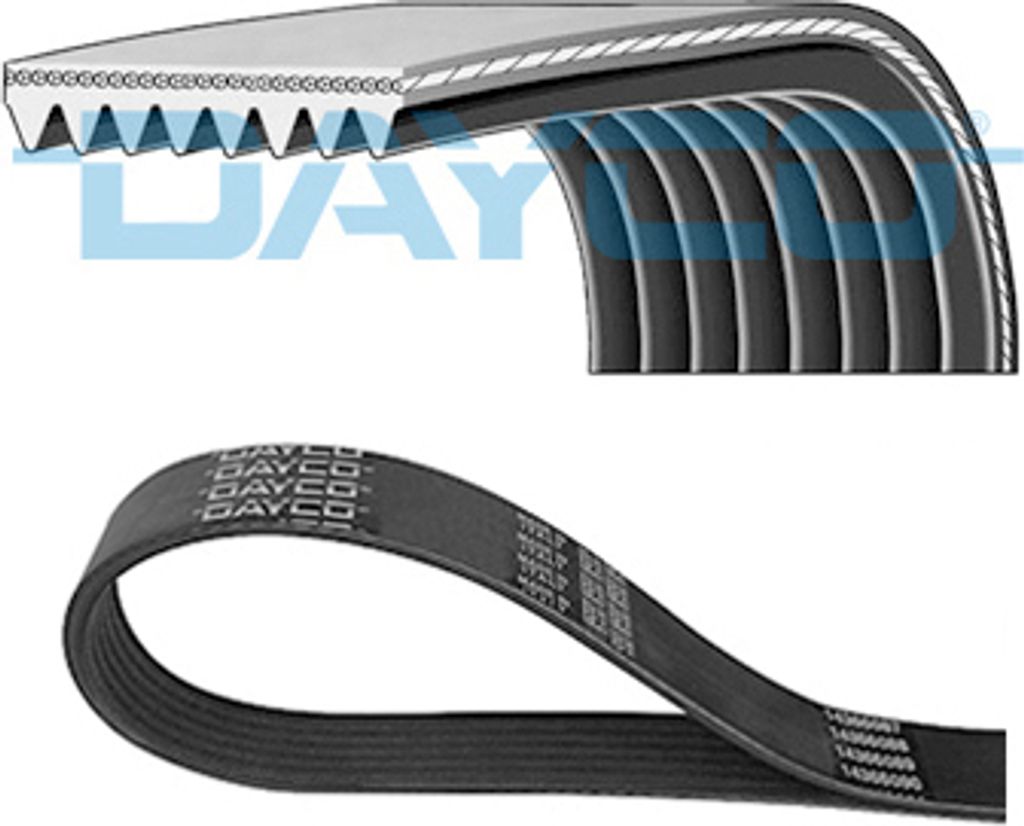 DAYCO Keilrippenriemen 1520,0mm für DAF CF 65 8PK1520HD