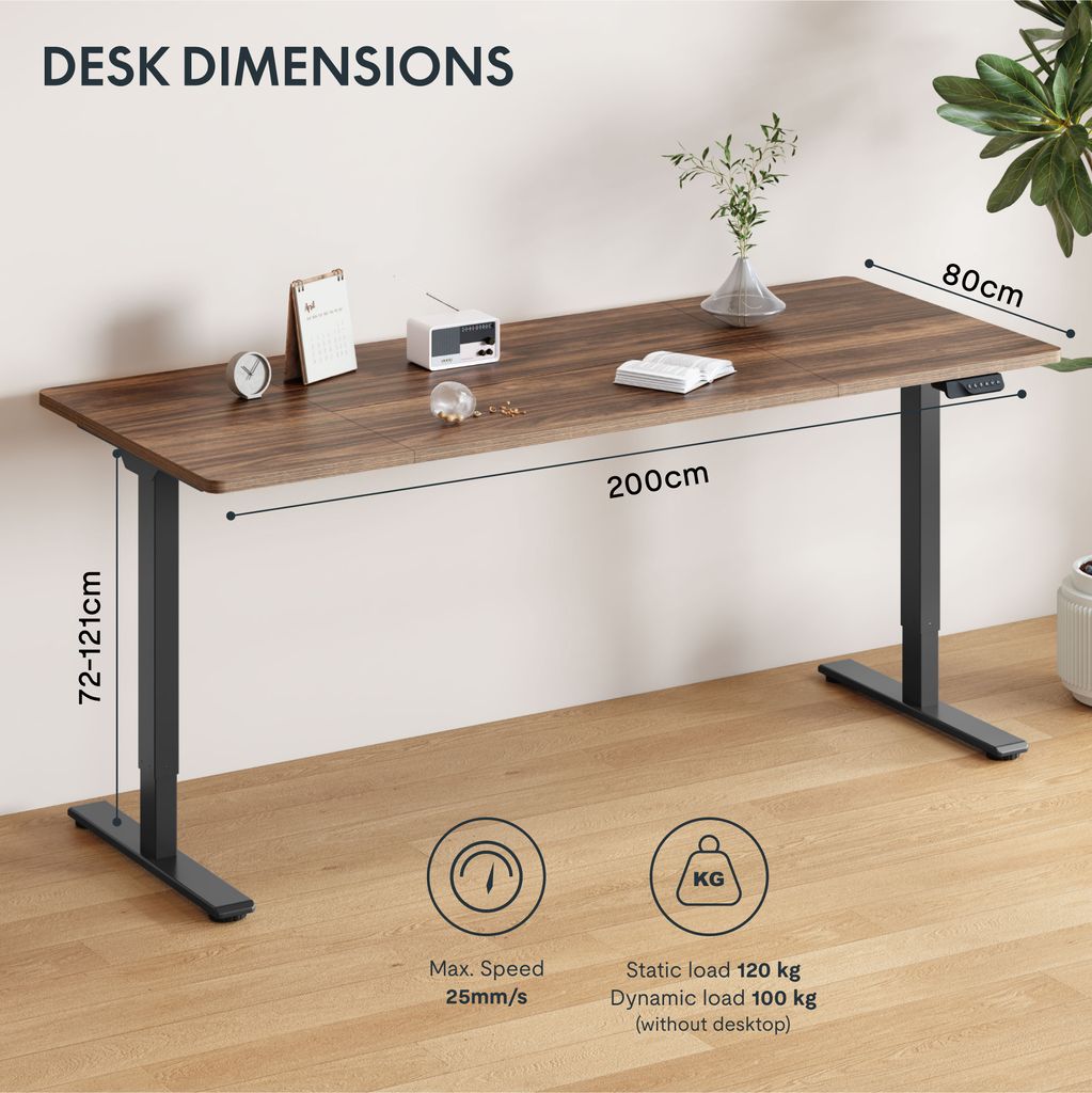 FLEXISPOT Höhenverstellbarer Schreibtisch Elektrisch Produktbild 2