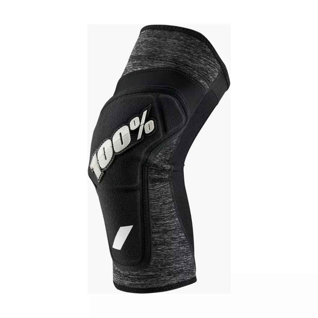 Protections de genoux VTT 100% Ridecamp Gris et Noir Taille M