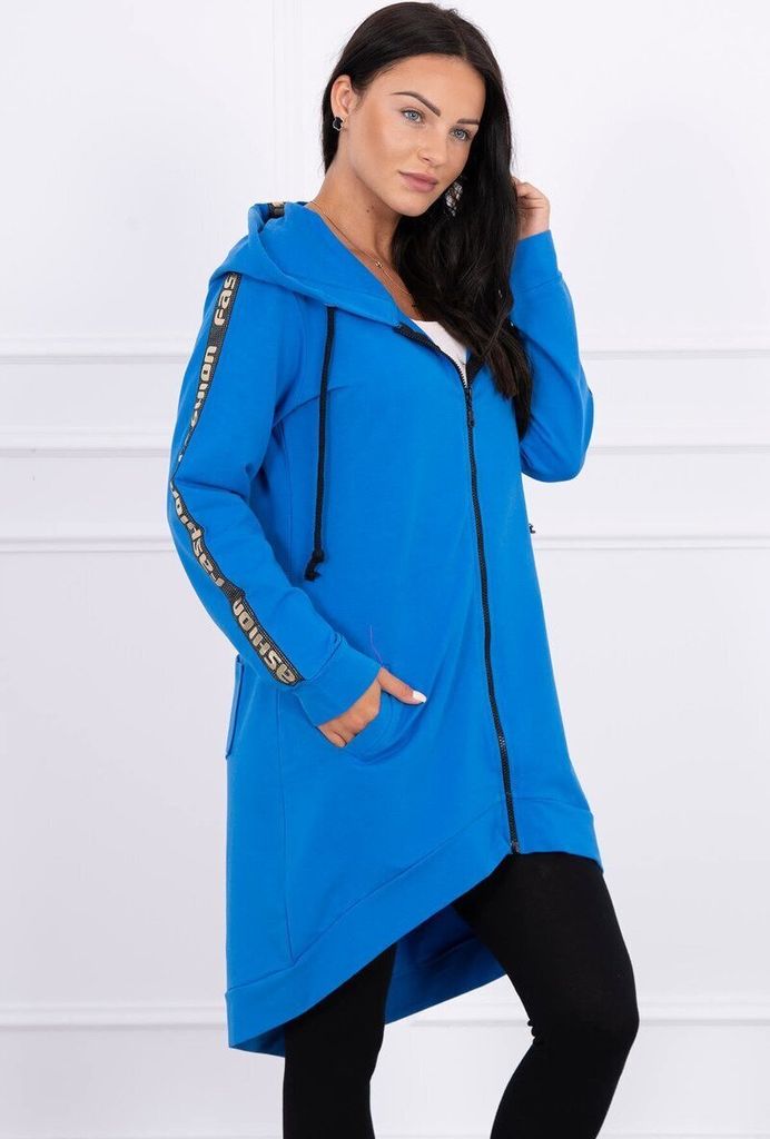 Kesi Sweatshirt mit Reißverschluss für Frauen Nugto Blau Universal