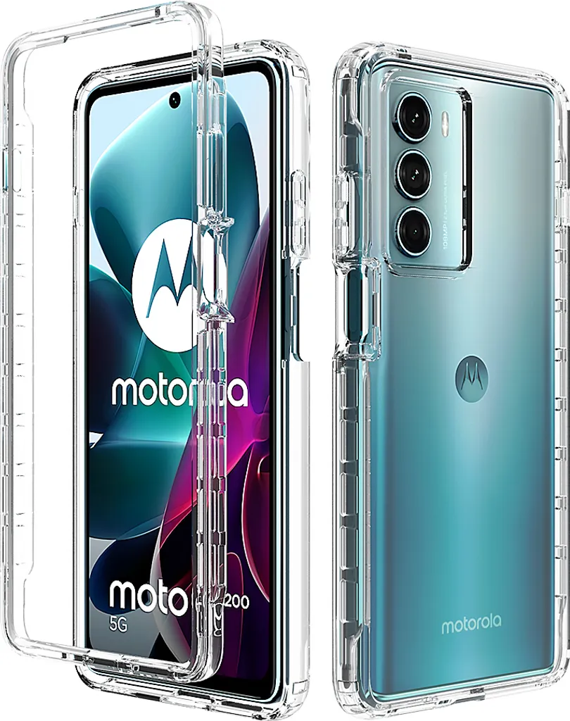 Custodia Motorola Moto G200 5G: Protezione TPU Bumper Trasparente 100%