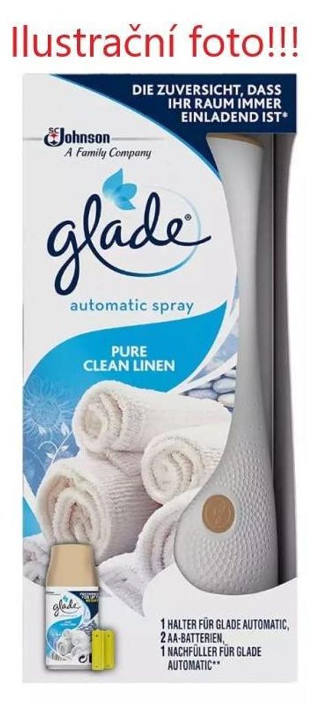 Glade by Brise Automatic Spray Pure Clean Linen, Drinnen, Produktbild 