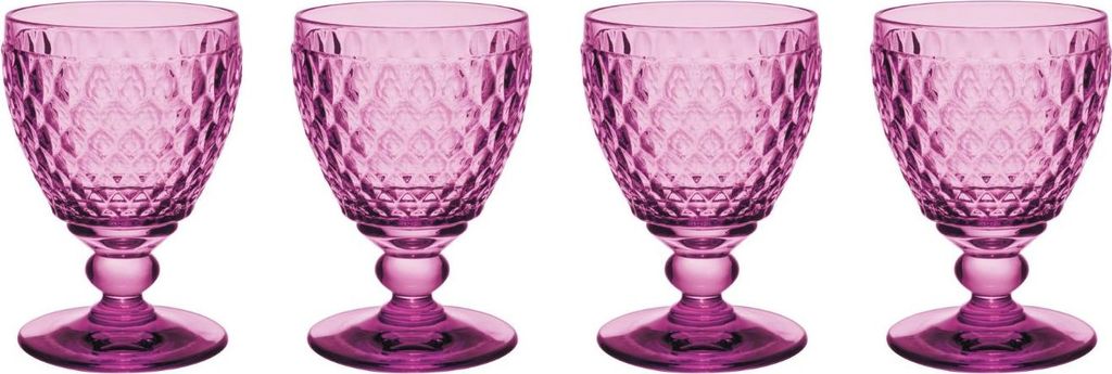 4er Set Boston Berry Weißweinglas lila 125ml H. 12cm Villeroy & Boch