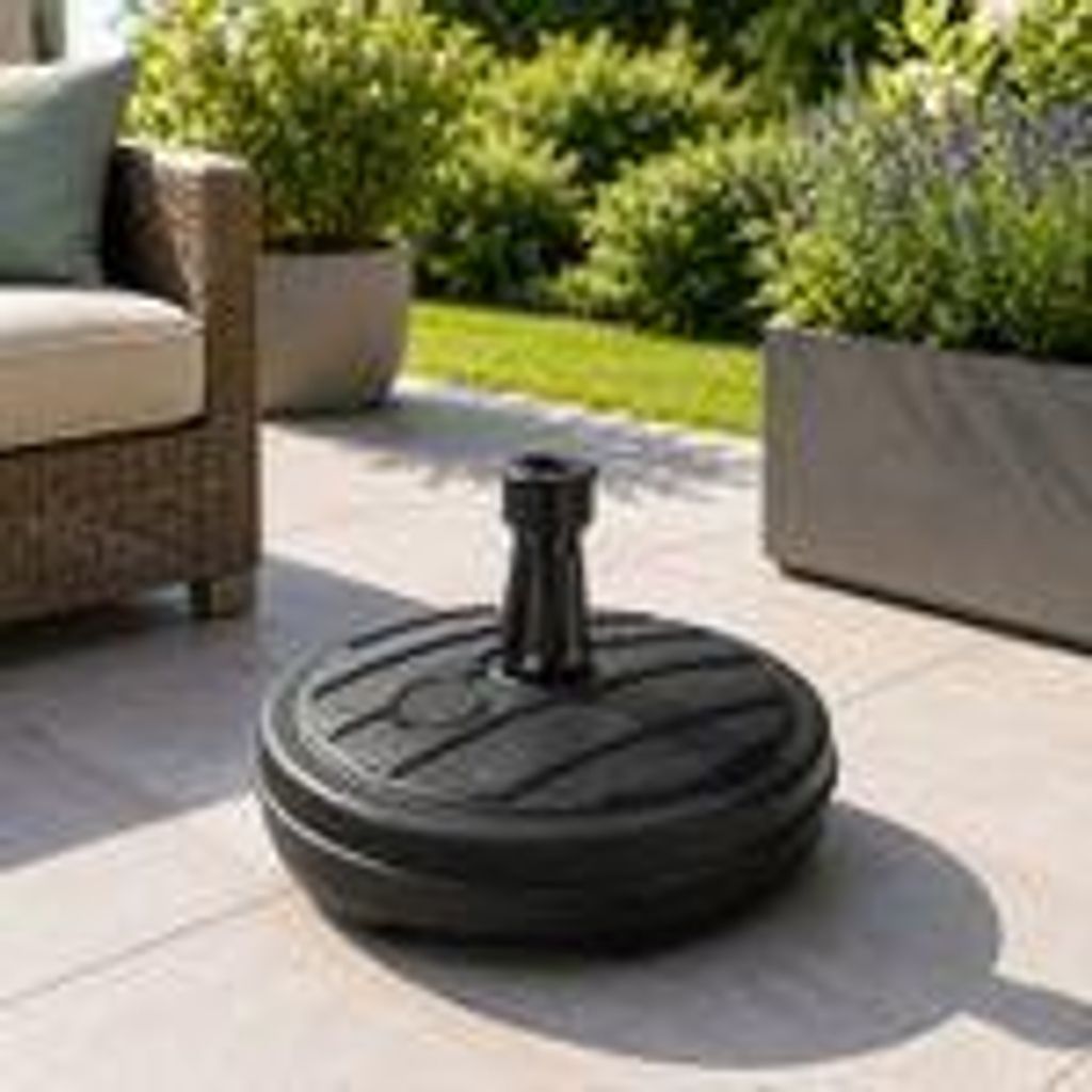 Sonnenschirm-Ständer 13L Anthrazit  Ø43cm Höhe 13cm Produktbild 