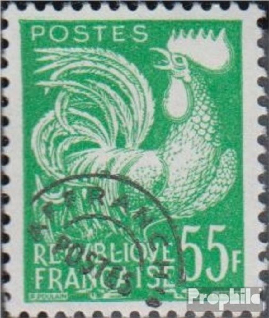 Briefmarken Frankreich 1959 Mi 1238 postfrisch Hahn