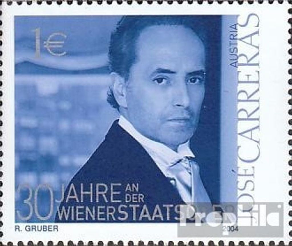 Briefmarken Österreich 2004 Mi 2459 (kompl.Ausg.) postfrisch Carreras