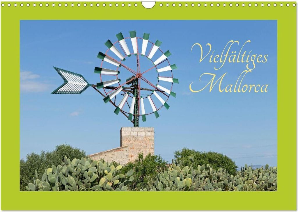 Vielfältiges Mallorca (Wandkalender 2026 DIN A3 quer), CALVENDO Monatskalender