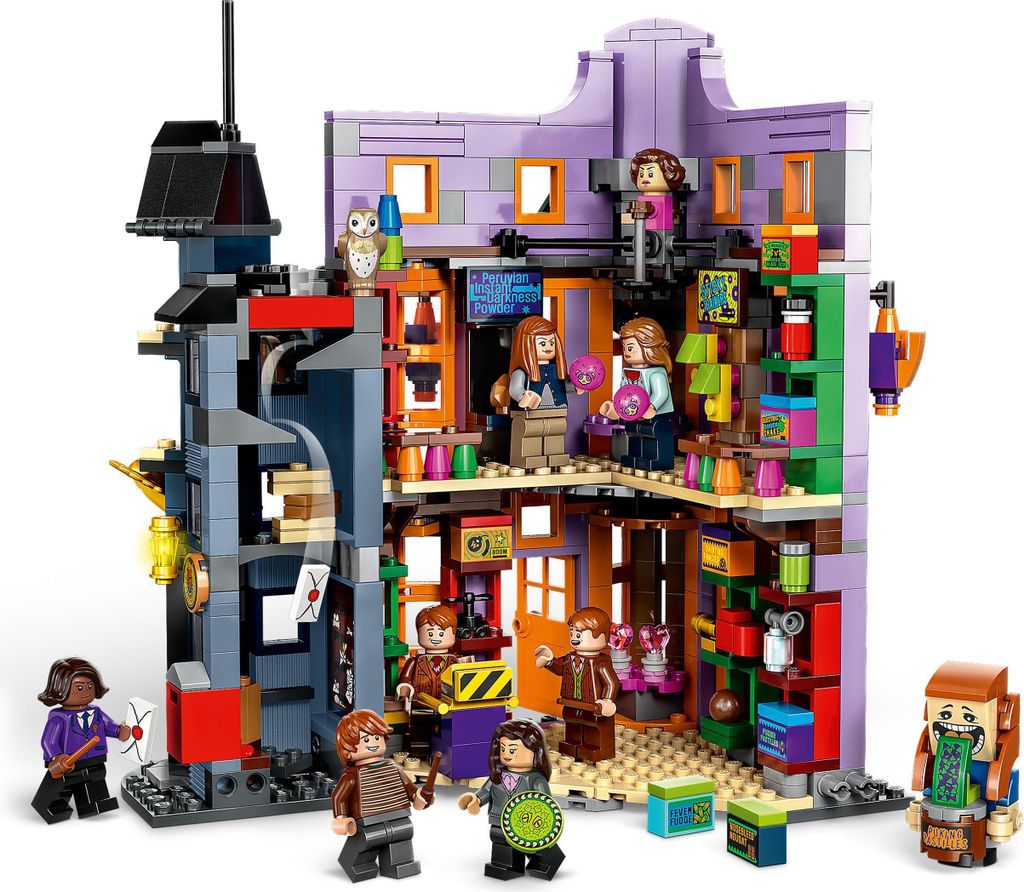 LEGO 76422 Harry Potter Winkelgasse: Weasleys Zauberhafte Produktbild 4