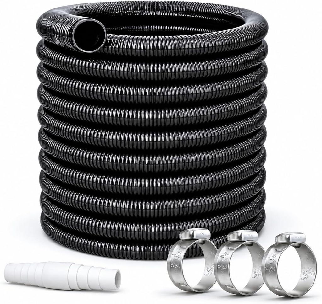 Hadice pro bazén s objímkami 38 mm x 8 m – včetně svorek a Obrázek produktu 