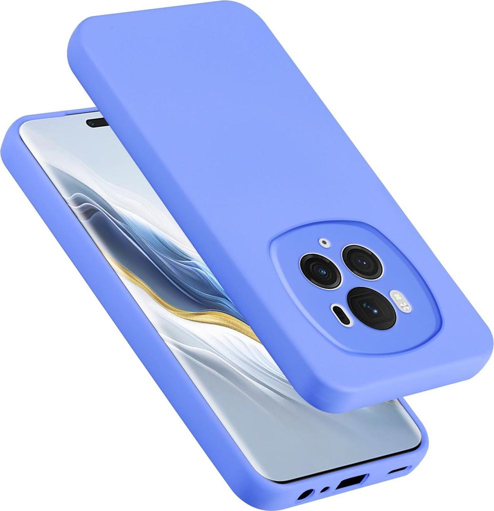 Cadorabo Hülle für Honor Magic 6 Pro Hülle Silikon Handyhülle Case aus flüssigem Silikon, Kratzfeste und stoßfeste Schutzhülle für Honor Ma...