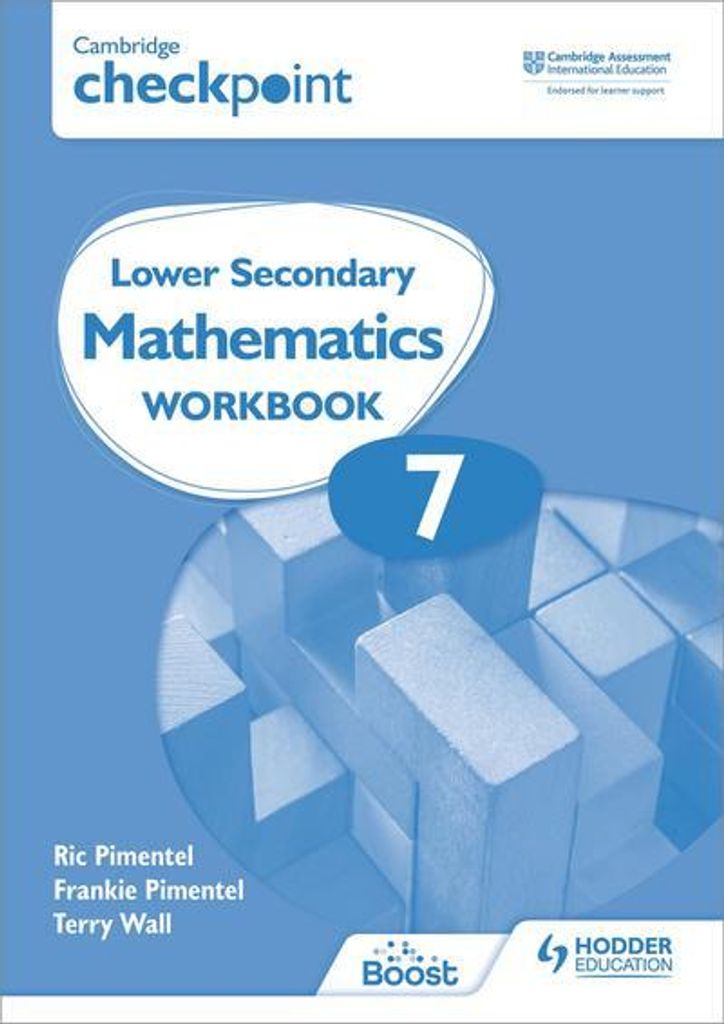 Cambridge Checkpoint Lower Secondary Mathematics Workbook 7 Produktbild 