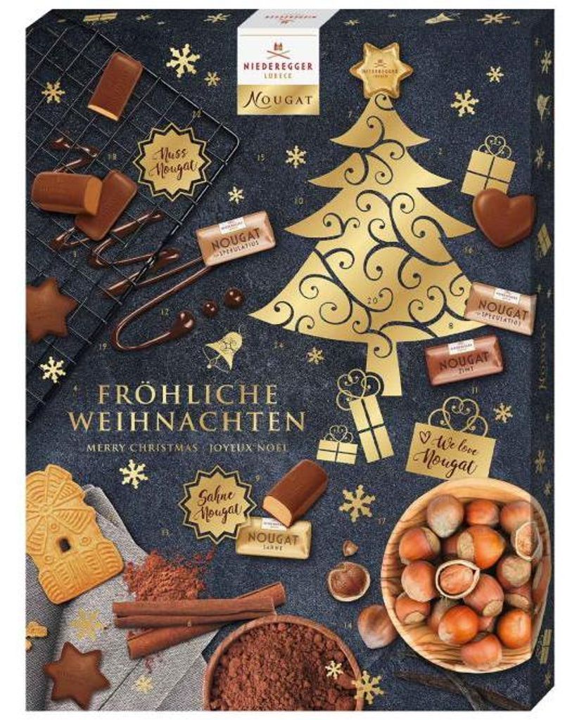 Niederegger Nougat Adventskalender Produktbild 