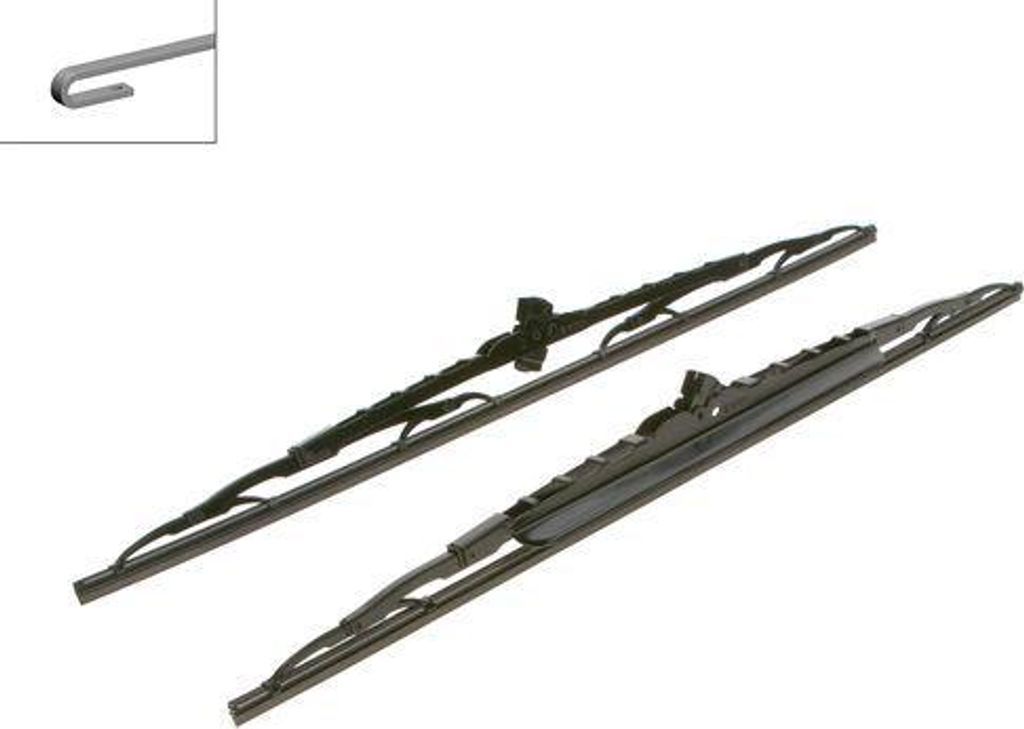 BOSCH 3 397 118 451 Scheibenwischerblatt OE kompatibel mit Corvette, Impala, Tahoe