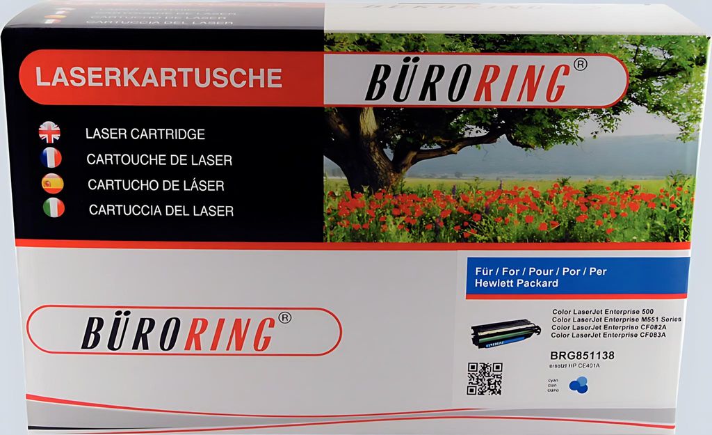 Toner Cartridge cyan für HP HP LaserJet Enterprise 500 M551