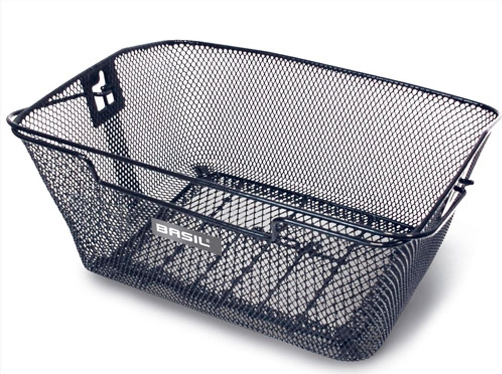 Fahrradkorb Capri hinten 19 Liter Stahl schwarz Produktbild 