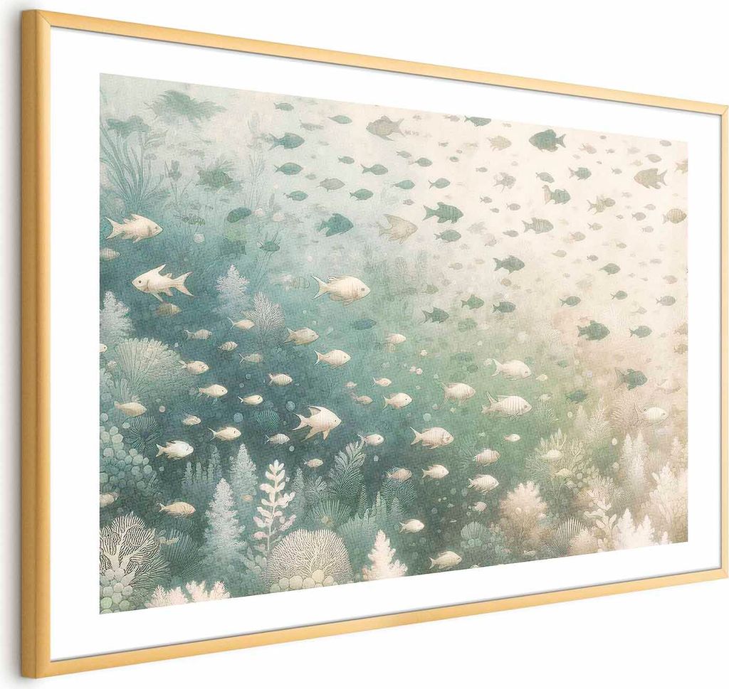 Posterpapier Poster - Marine World 90x60 cm Tiere g-H-10114-ao-a