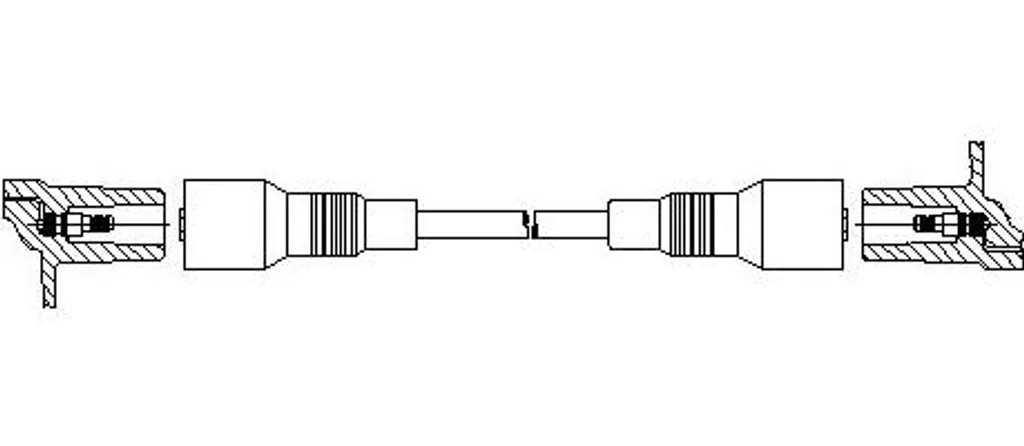 BREMI 350/100 Cavo Accensione 90337012 | Ricambio Qualità Originale