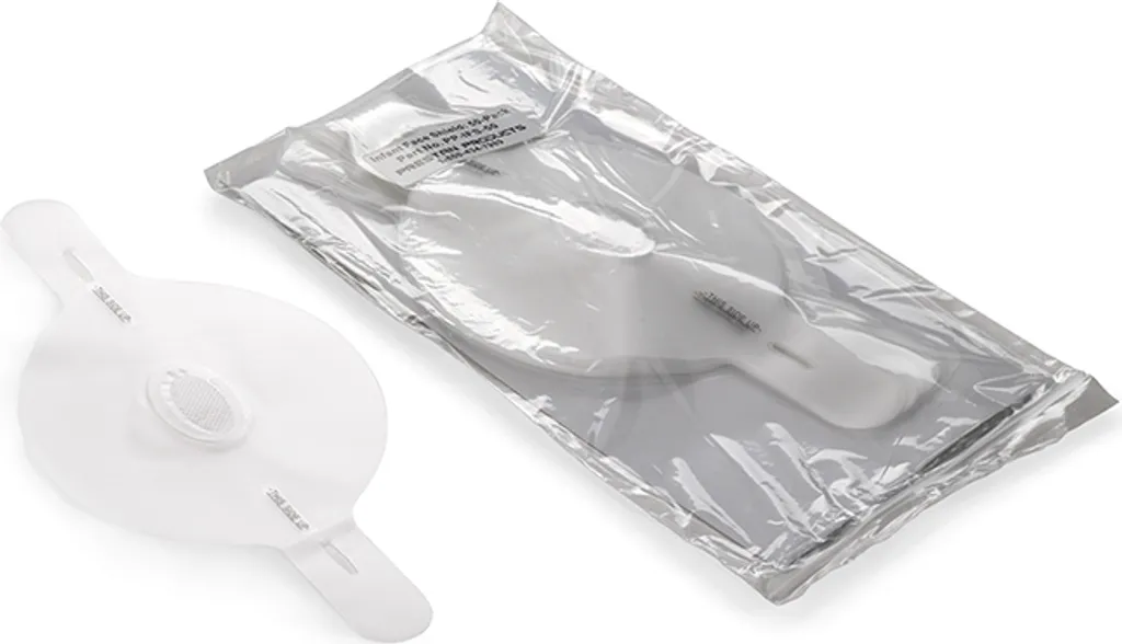 Masque de réanimation nourrisson avec filtre valve modèle R19200
