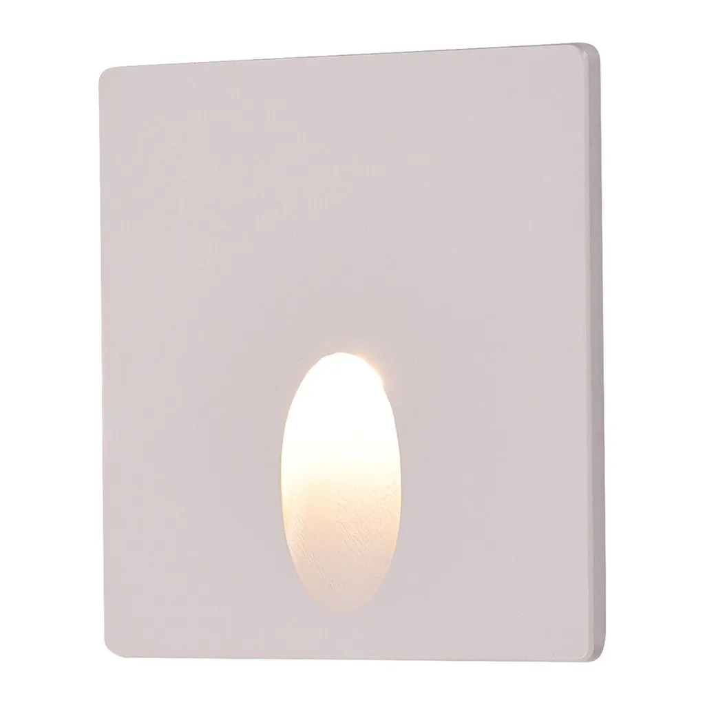 Rabalux Boven Éclairage d'Escalier LED 3W Blanc Chaud Encastrable