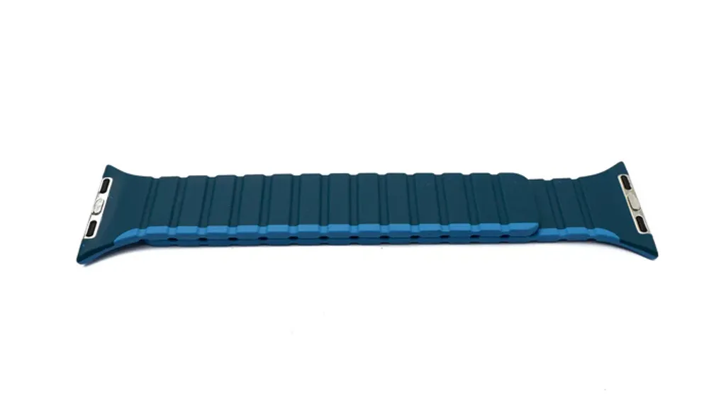 Offerta Cinturino Apple Watch 49/45mm Magnetico Blu SYSTEM-S
