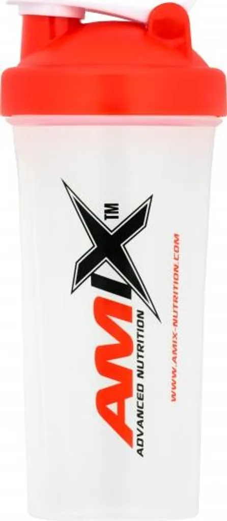 Amix Monster Shaker 600 ml | Il Re degli Agitatori Bianco e Rosso