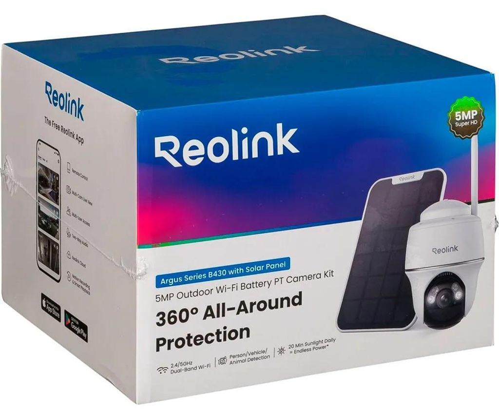 Reolink Argus Pt B430 Solarpanel One Size