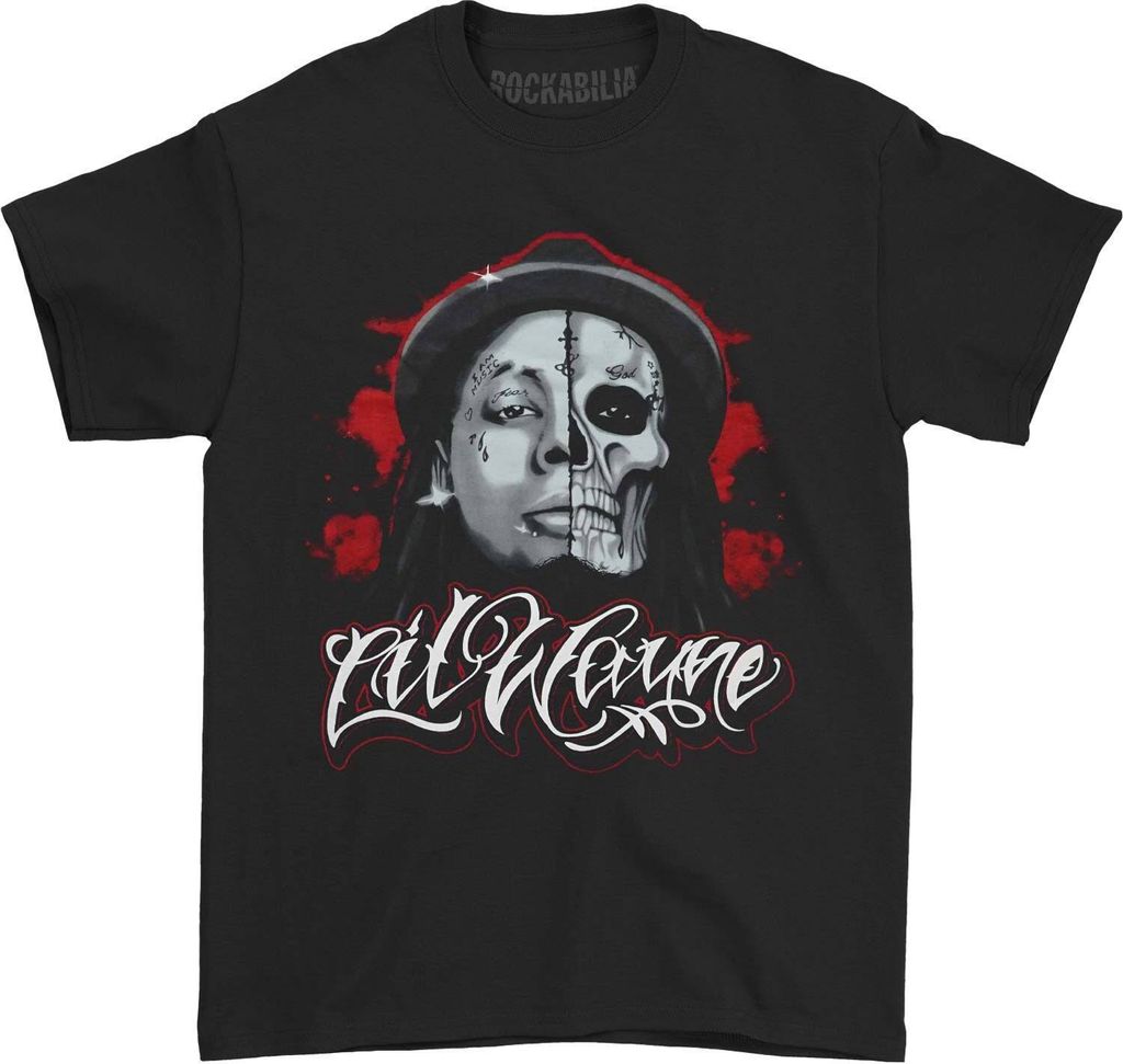 Lil Wayne - T-Shirt für Herren/Damen Uni RO8346 (M) (Schwarz)