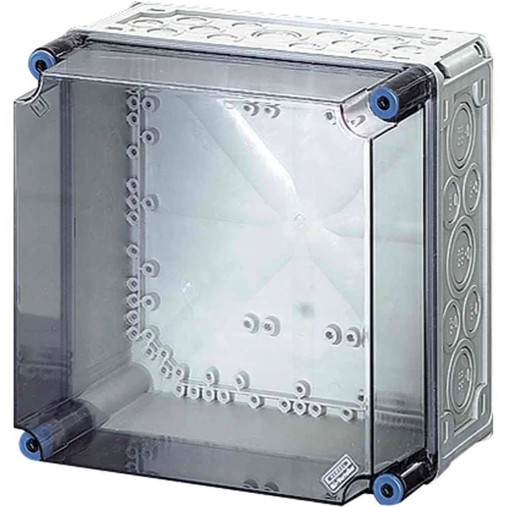 Boîtier mural Hensel IP65 Kst 300x300x214mm ET191mm - Coffret Industriel