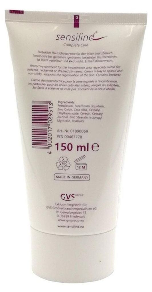 SENSILIND Wundschutzcreme parfümfrei Produktbild 